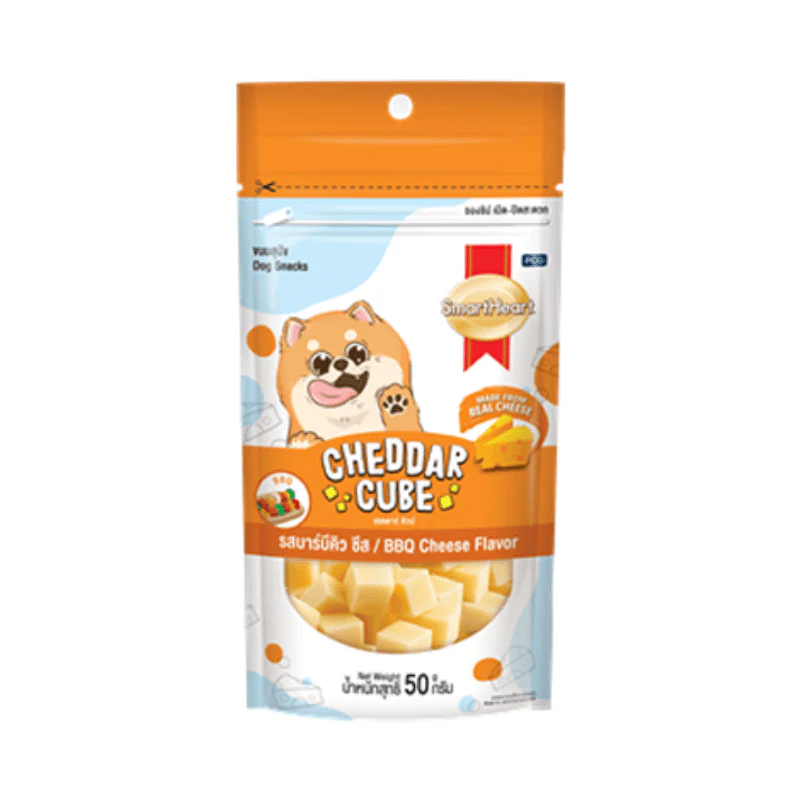 Phô Mai Viên Cho Chó Smartheart Cheddar Cube