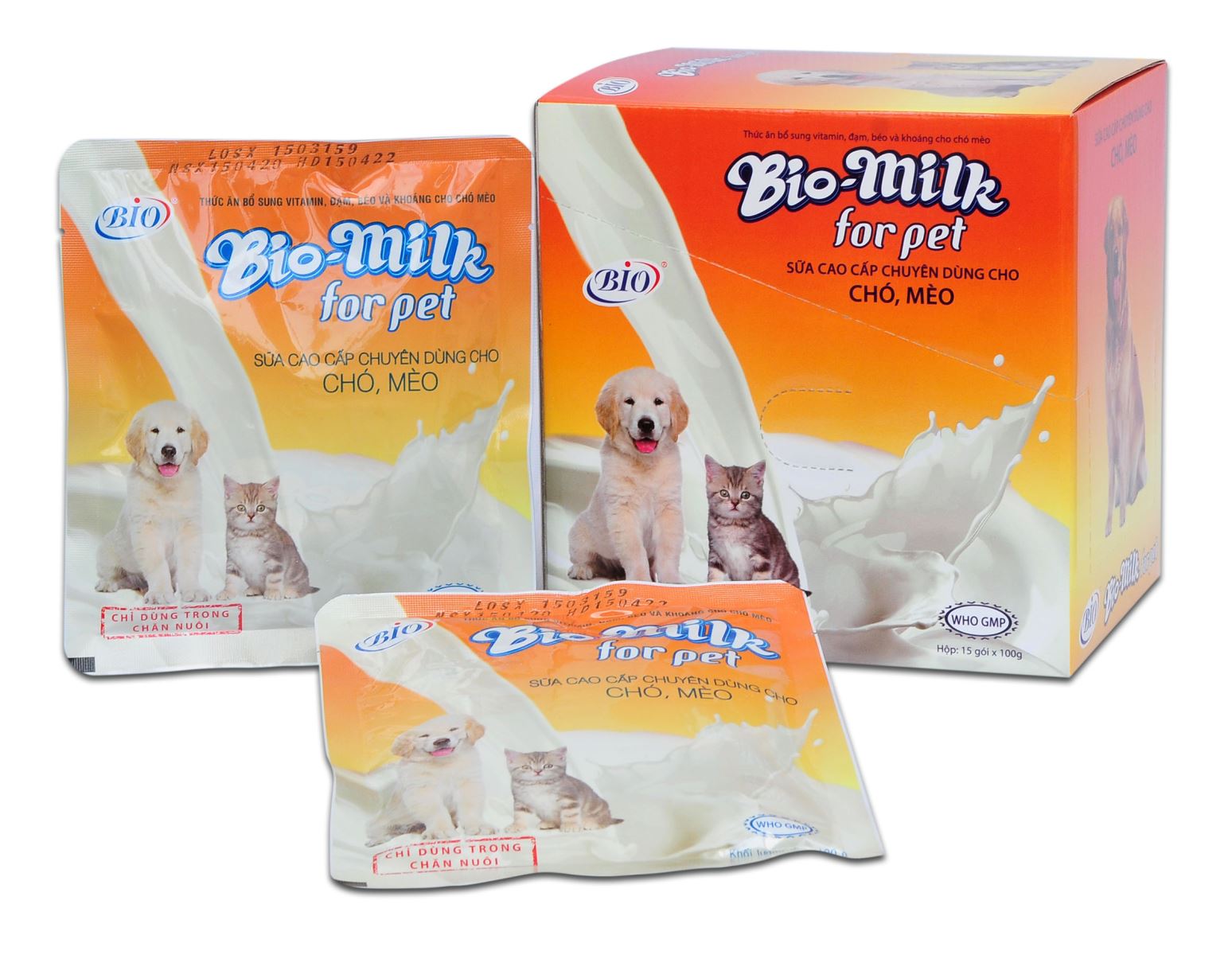 Sữa Bột Chó Mèo Con Bio Milk