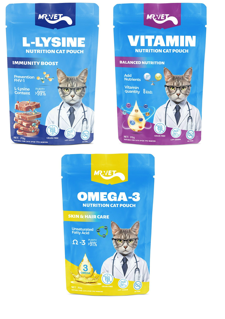 Pate Mr.Vet L-LYSINE CHO MÈO