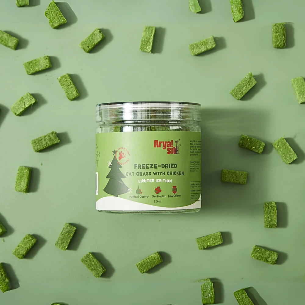 CỎ MÈO ĐÔNG KHÔ FREEZE DRIED CAT GRASS