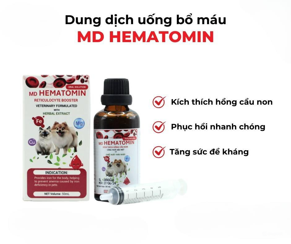 Bổ Máu Hematomin Hỗ Trợ Tạo Máu
