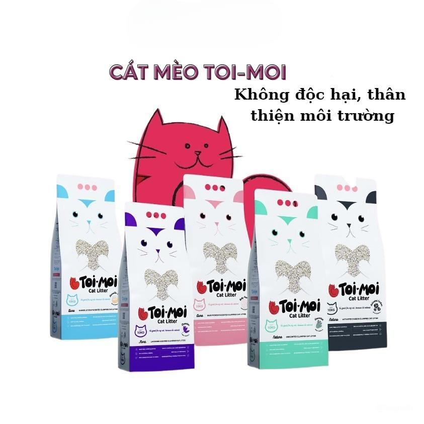 Cát Vệ Sinh Mèo 29LIT Toi Moi Mpets Không Bụi