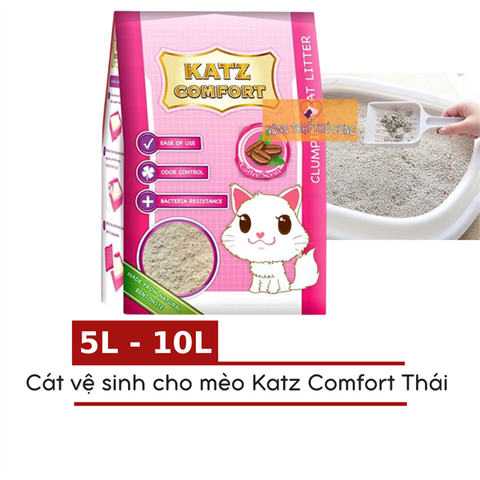 Cát Vệ Sinh Cho Mèo Katz Comfort