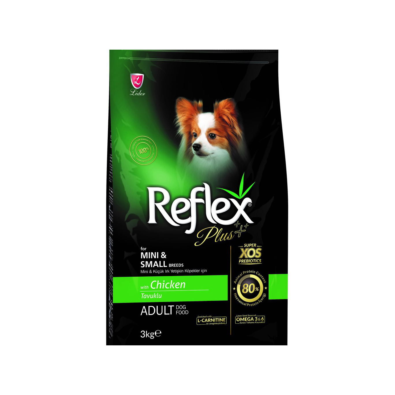 Reflex Plus Mini & Small Breed Adult Dog Food Chicken