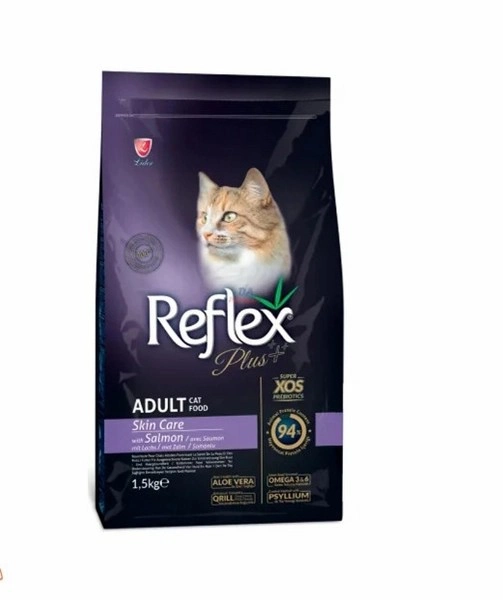 Reflex Plus Adult Cat Food Skin Care Salmon (Chăm Sóc Da Lông & Phục Hồi Tái Tạo Da, Cá Hồi)
