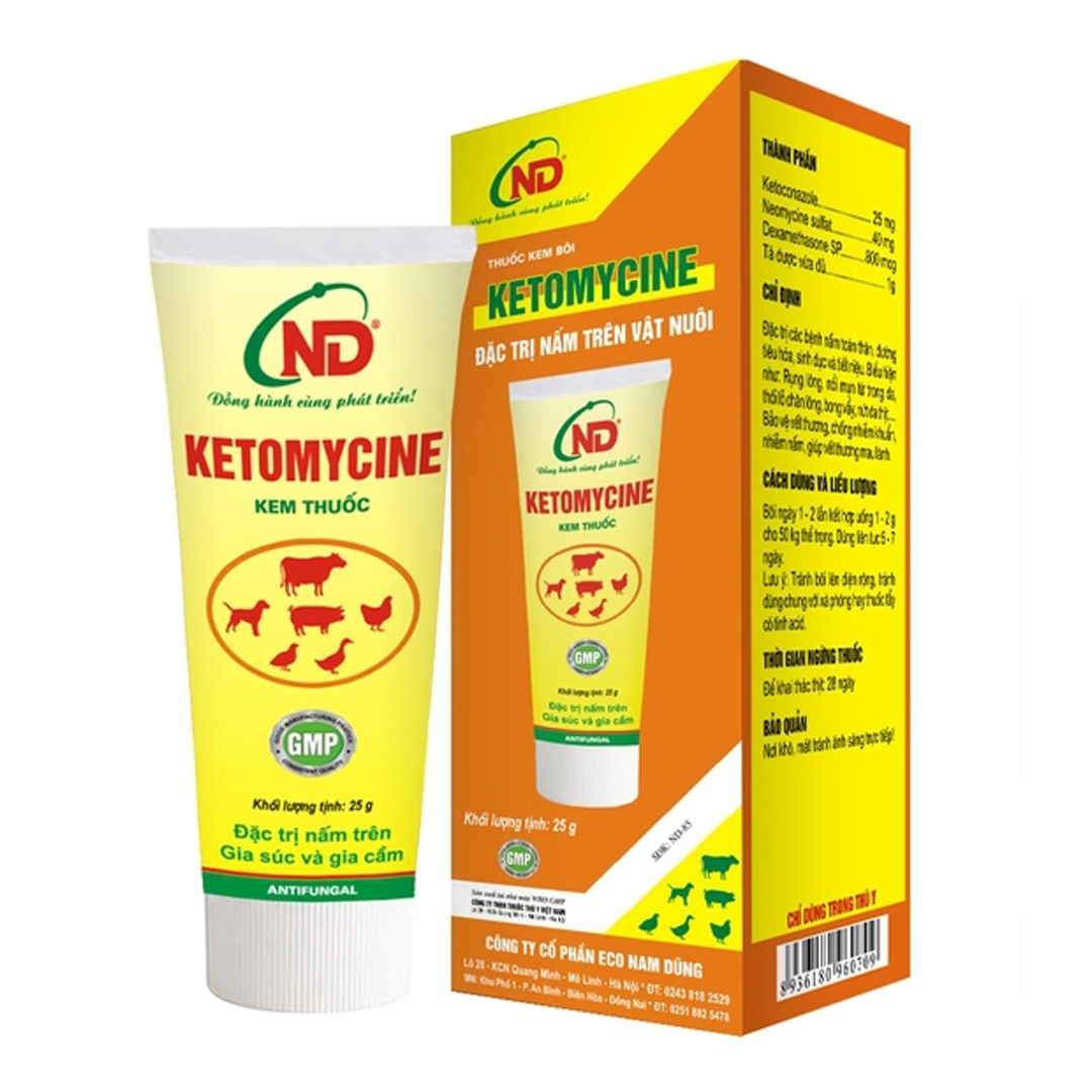 KETOMYCINE Thuốc Bôi Trị Nấm