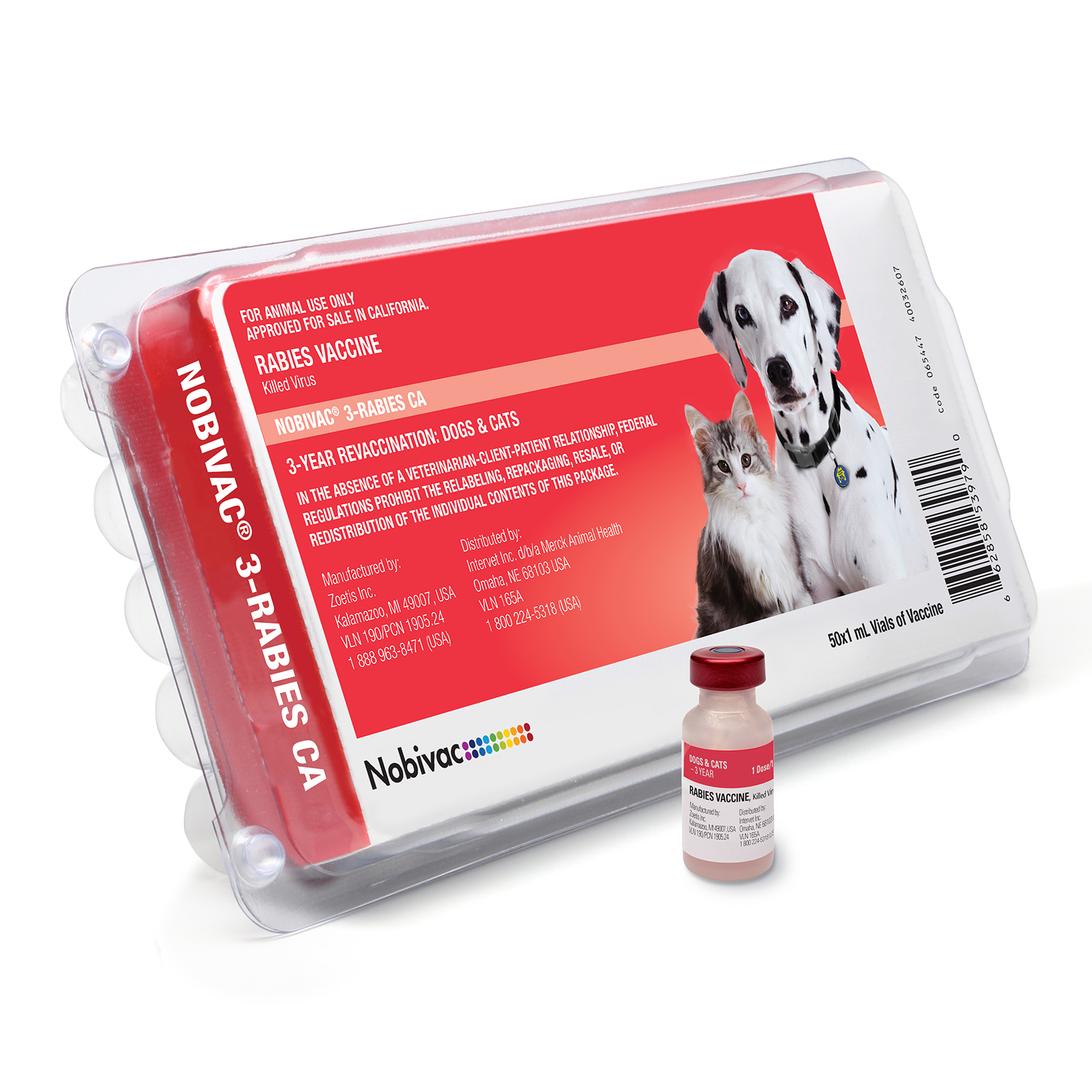 Vaccine Ngừa Dại Chó Mèo 3 Năm