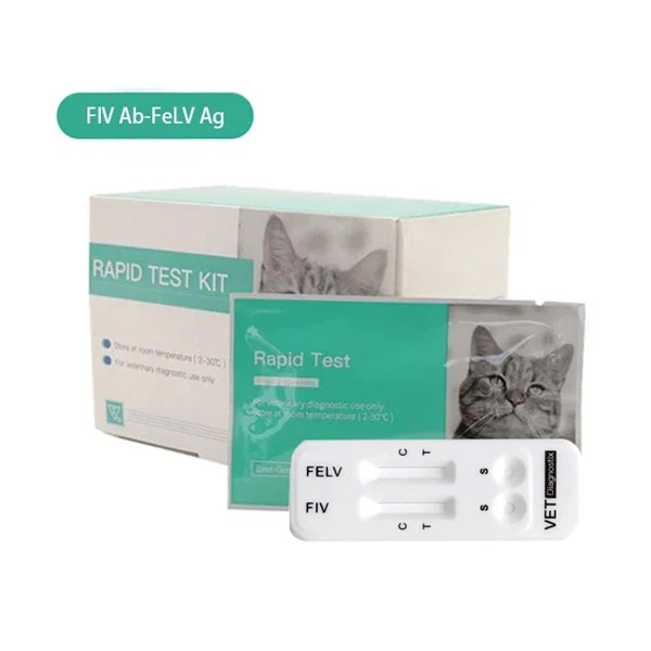 Kit Test Feline Immunodeficiency Virus - Feline Leukemia Virus