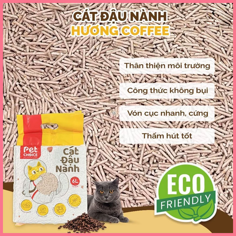 Cát Đậu Nành Pet Choice 6L