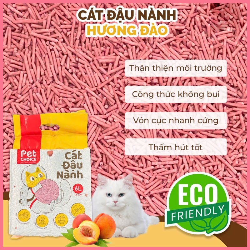 Cát Đậu Nành Pet Choice 6L