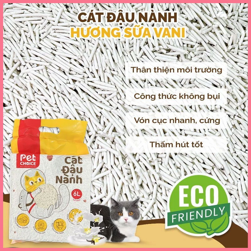 Cát Đậu Nành Pet Choice 6L