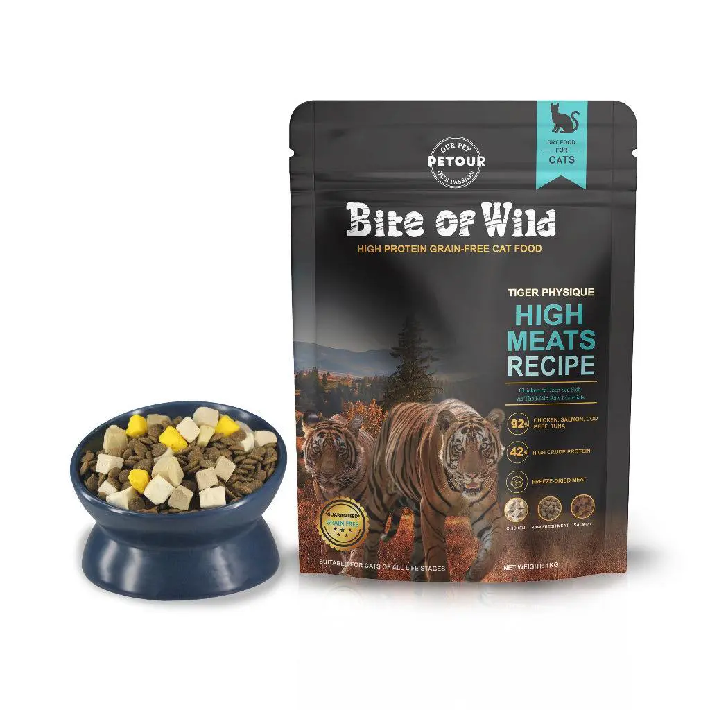 Hạt Cho Mèo Bite of Wild Không Ngũ Cốc Nhiều Thịt