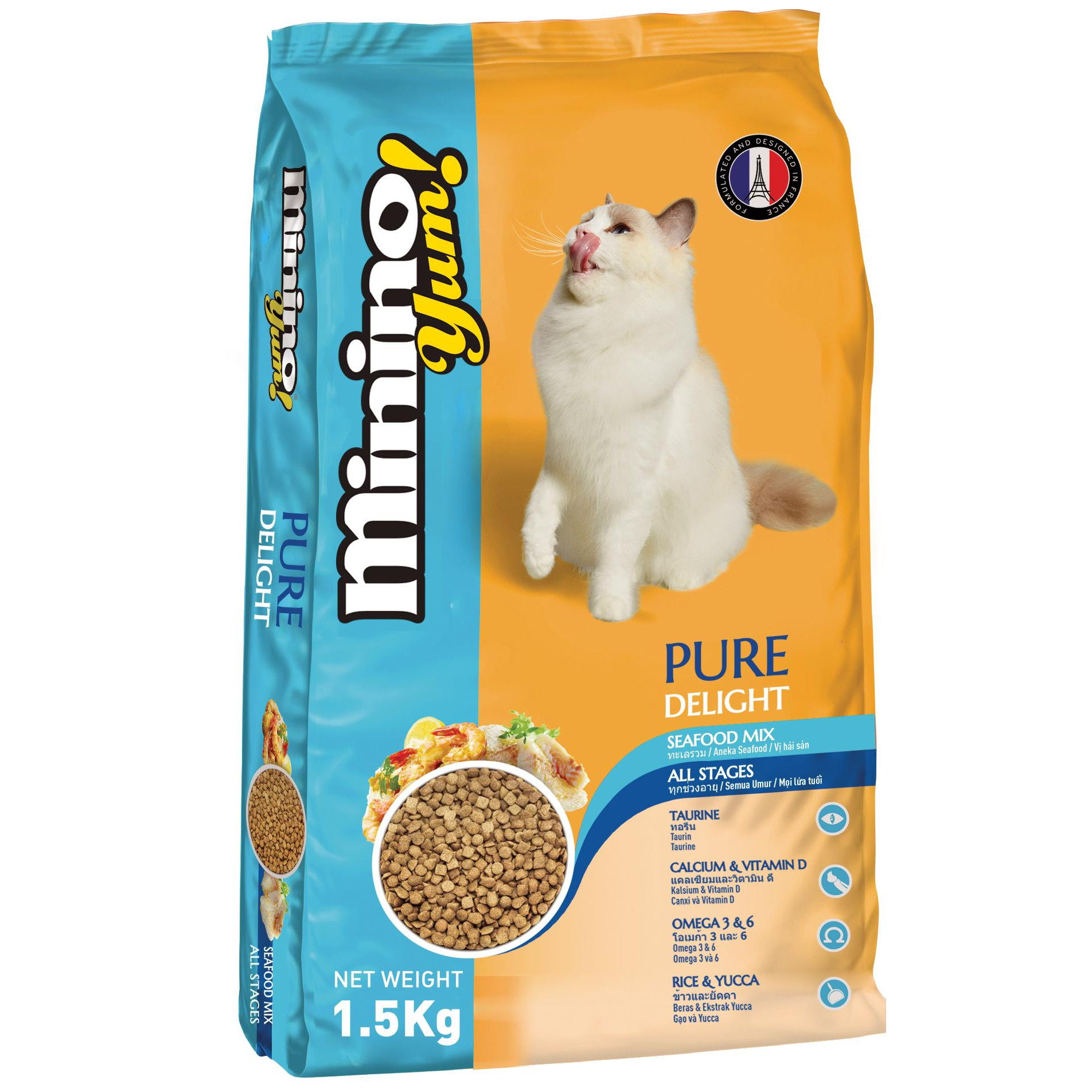 MININO YUM PURE DELIGHT ( VỊ HẢI SẢN )