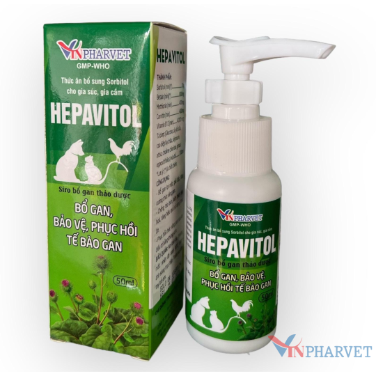 Siro Bổ Gan Thảo Dược- Hepavitol