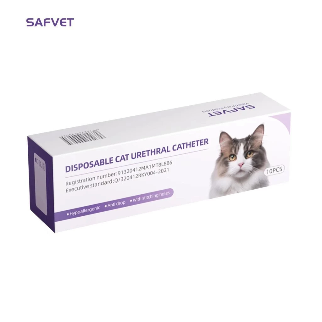 Ống Thông Tiểu Cho Mèo Cat Catheters Siêu Mềm, Tránh Gây Kích Ứng Bàng Quang