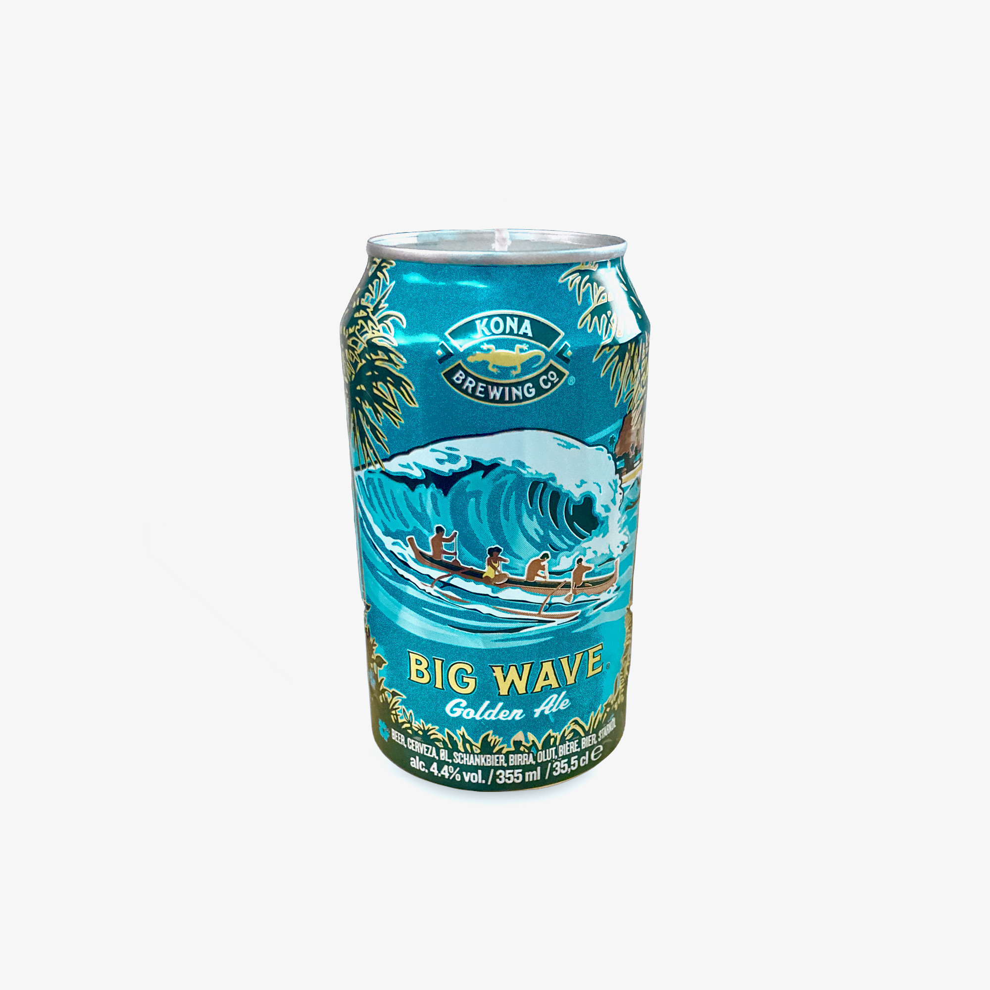 Kona Golden Ale – Hand Poured Vegan Soy Candle, Eco-Friendly, Perfect Gift for Beer Lovers & Christmas/Secret Santa