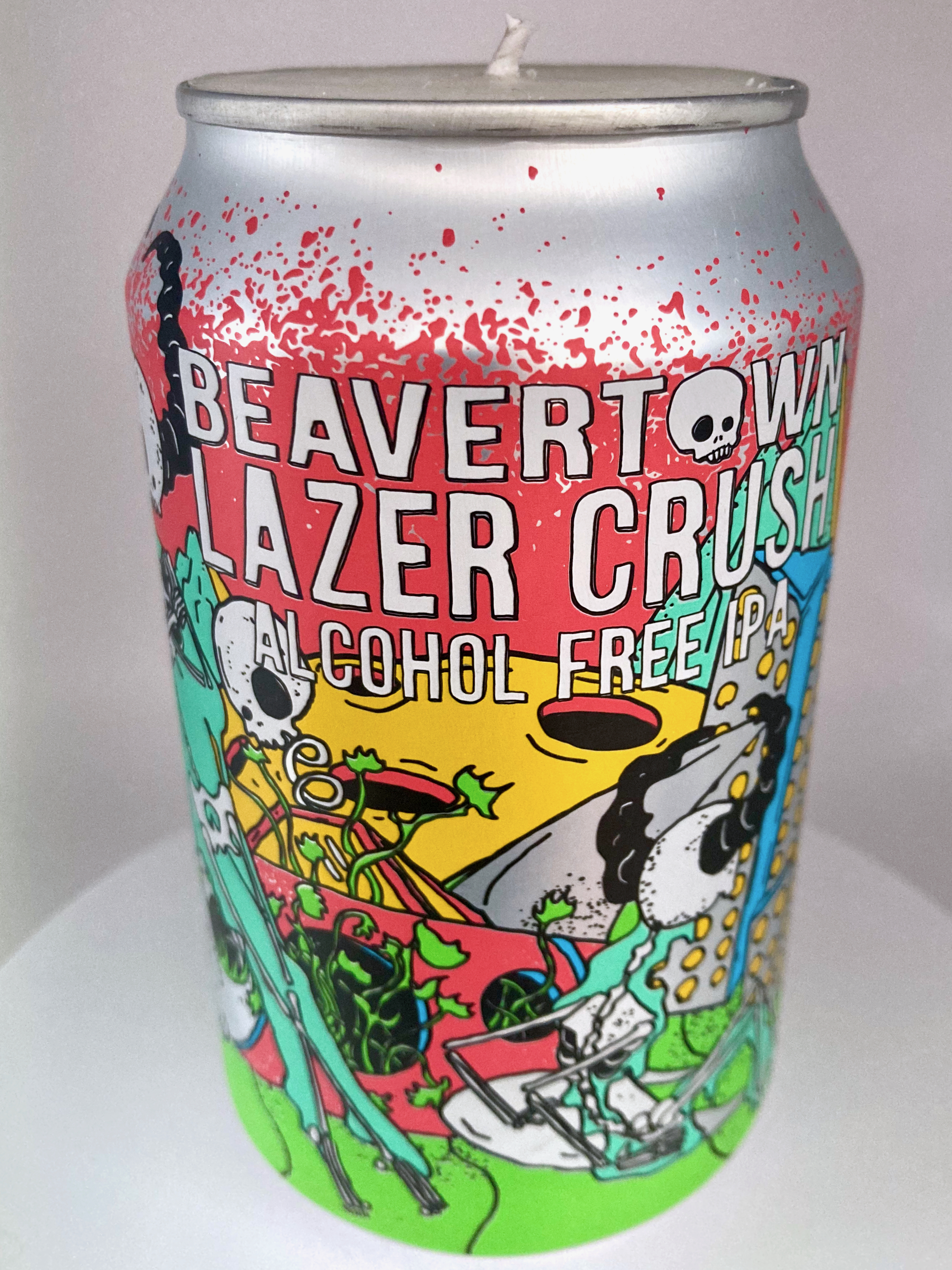 Beavertown Lazer Crush Can-dle – Hand-Poured Vegan Soy Candle, Eco-Friendly, Unique Valentine’s Day Gift for Soda Lovers & Couples