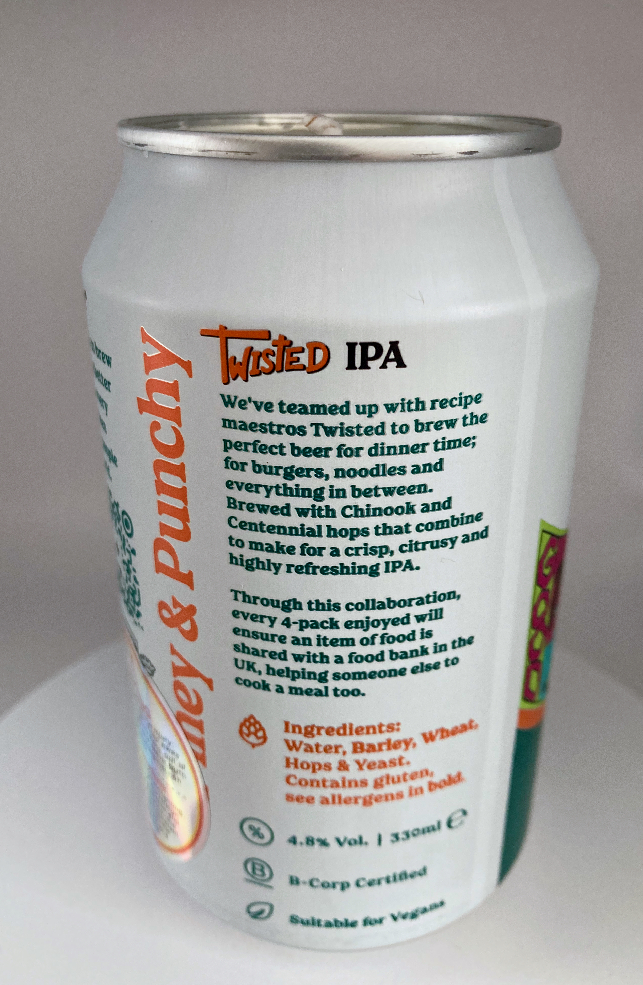 Brewgooder Twisted IPA – Hand Poured Vegan Soy Candle, Eco-Friendly, Perfect Gift for Beer Lovers & Christmas/Secret Santa
