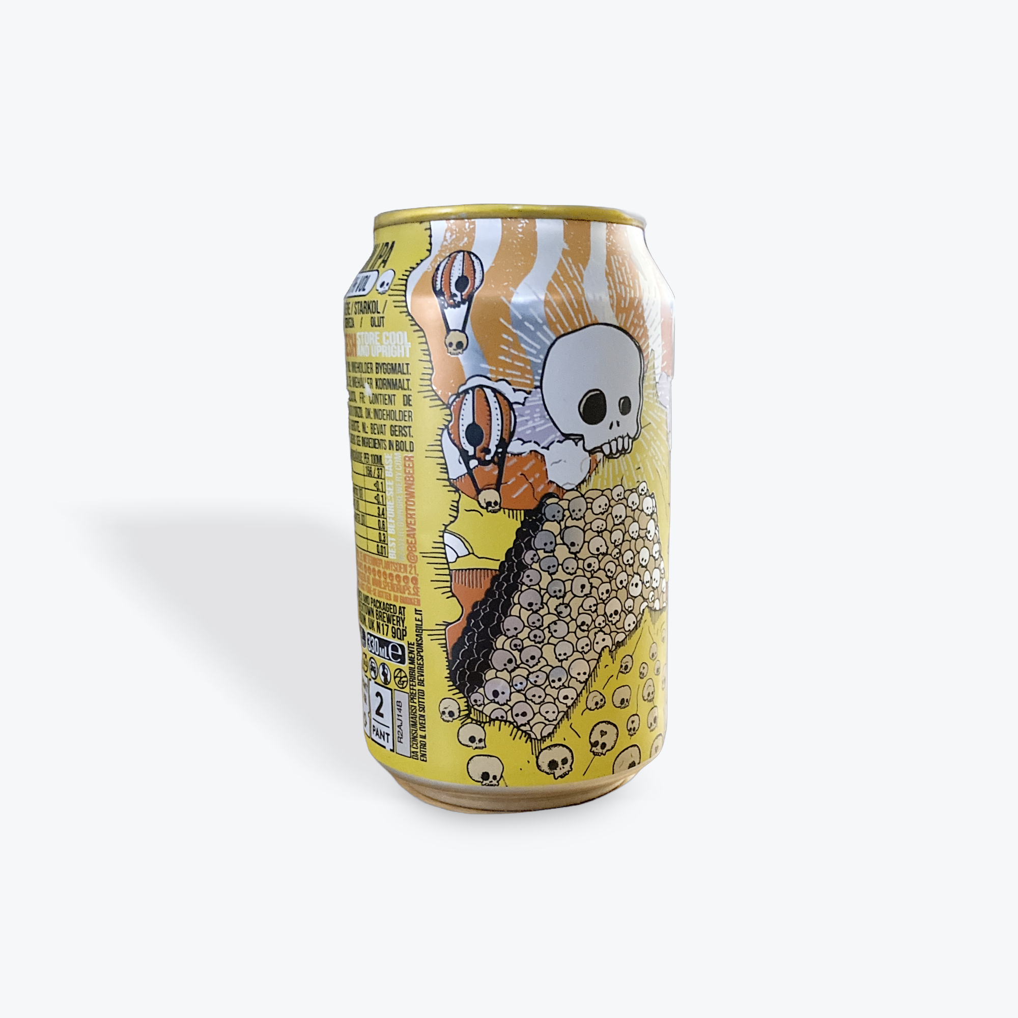 Beavertown Neck Oil – Hand Poured Vegan Soy Candle, Eco-Friendly, Perfect Gift for Beer Lovers & Christmas/Secret Santa