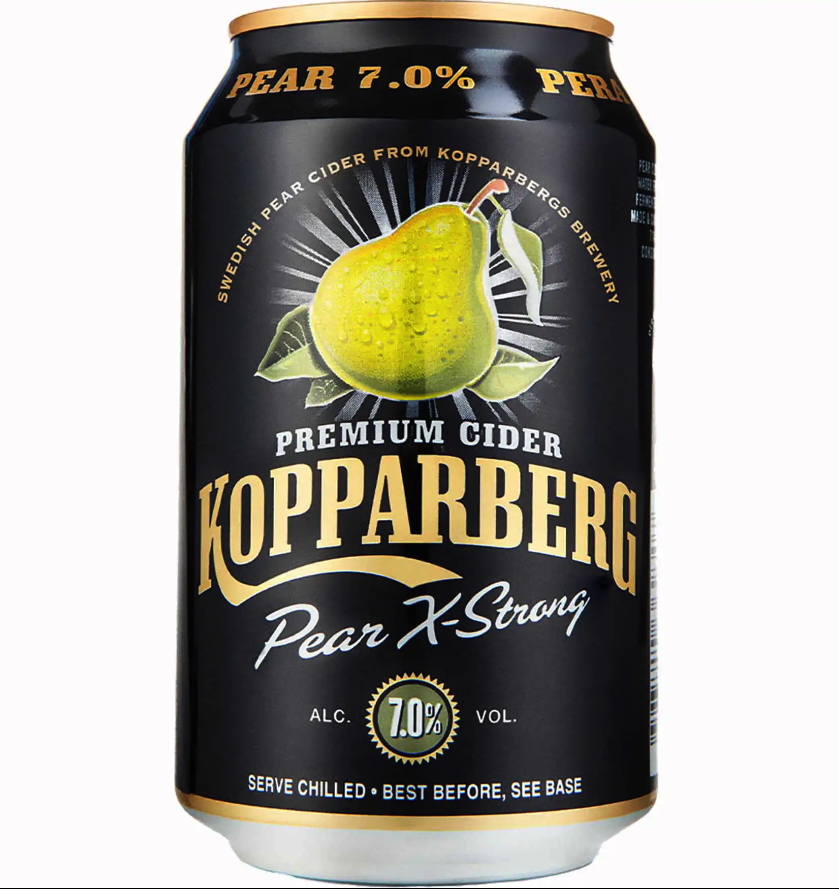 Kopparberg Pear Cider – Hand Poured Vegan Soy Candle, Eco-Friendly, Perfect Gift for Cider Lovers & Christmas/Secret Santa