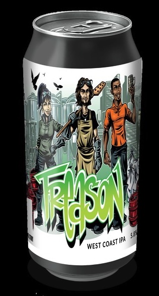 Treason West Coast IPA Hand Poured Vegan Soy Soda Can Can-dle