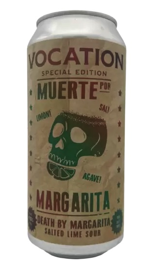 Vocation Death by Margarita – Hand Poured Vegan Soy Candle, Eco-Friendly, Perfect Gift for Beer Lovers & Christmas/Secret Santa