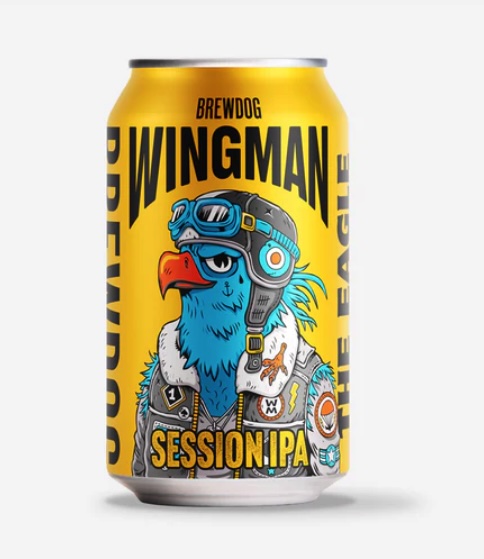 Brewdog Wingman IPA – Hand Poured Vegan Soy Candle, Eco-Friendly, Perfect Gift for Beer Lovers & Christmas/Secret Santa