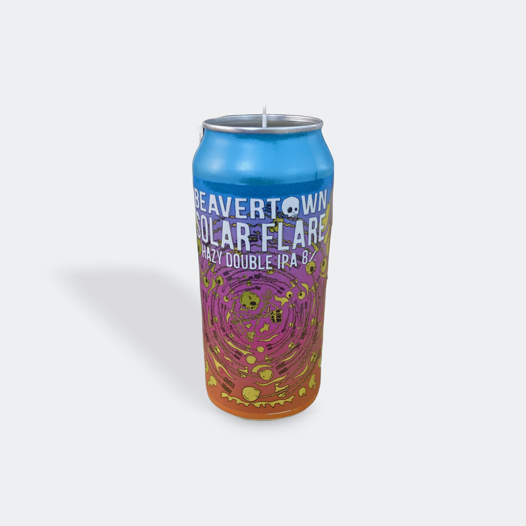 Beavertown Solar Flare Hand Poured Vegan Soy Beer Can Can-dle