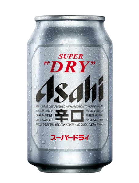 Asahi Super Dry – Hand Poured Vegan Soy Candle, Eco-Friendly, Perfect Gift for Beer Lovers & Christmas/Secret Santa