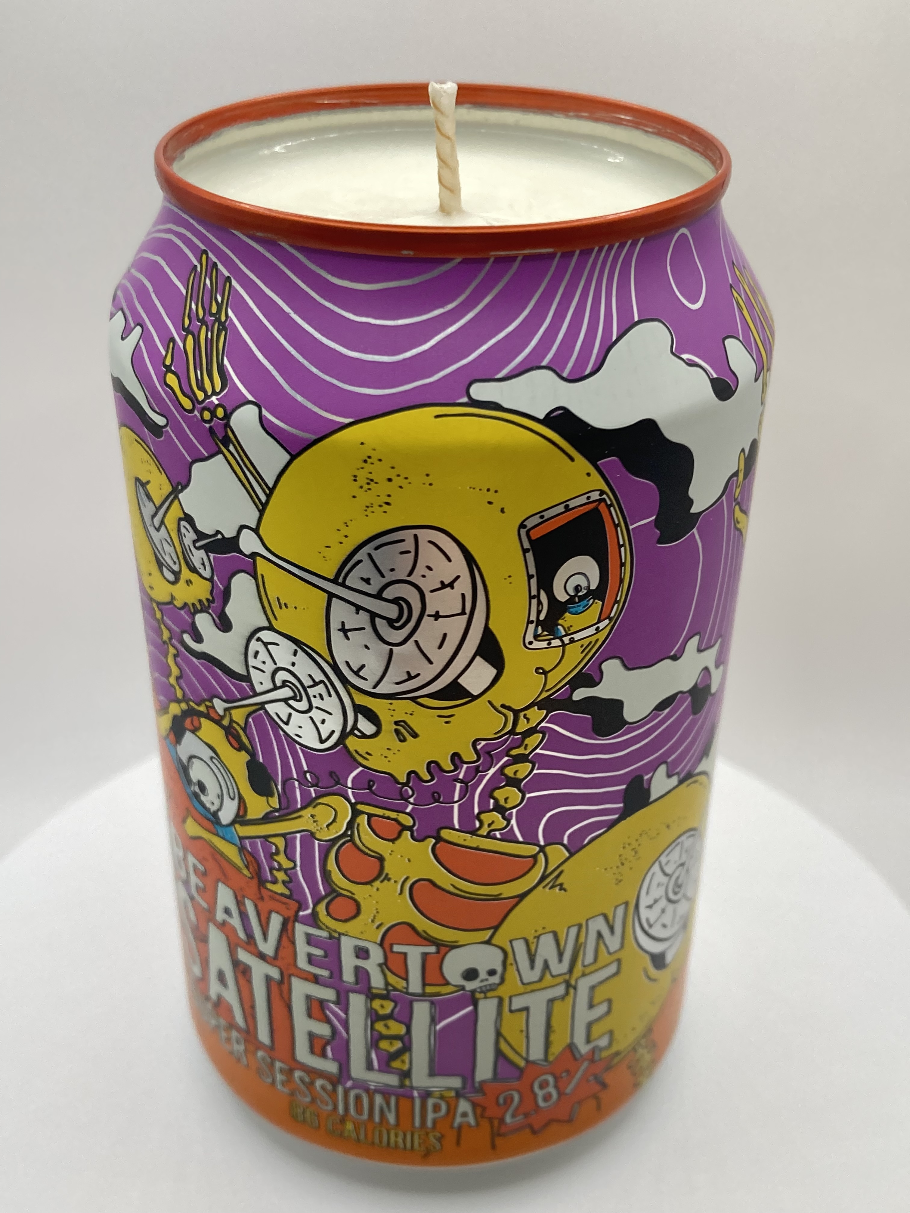 Beavertown Satellite IPA – Hand Poured Vegan Soy Candle, Eco-Friendly, Perfect Gift for Beer Lovers & Christmas/Secret Santa