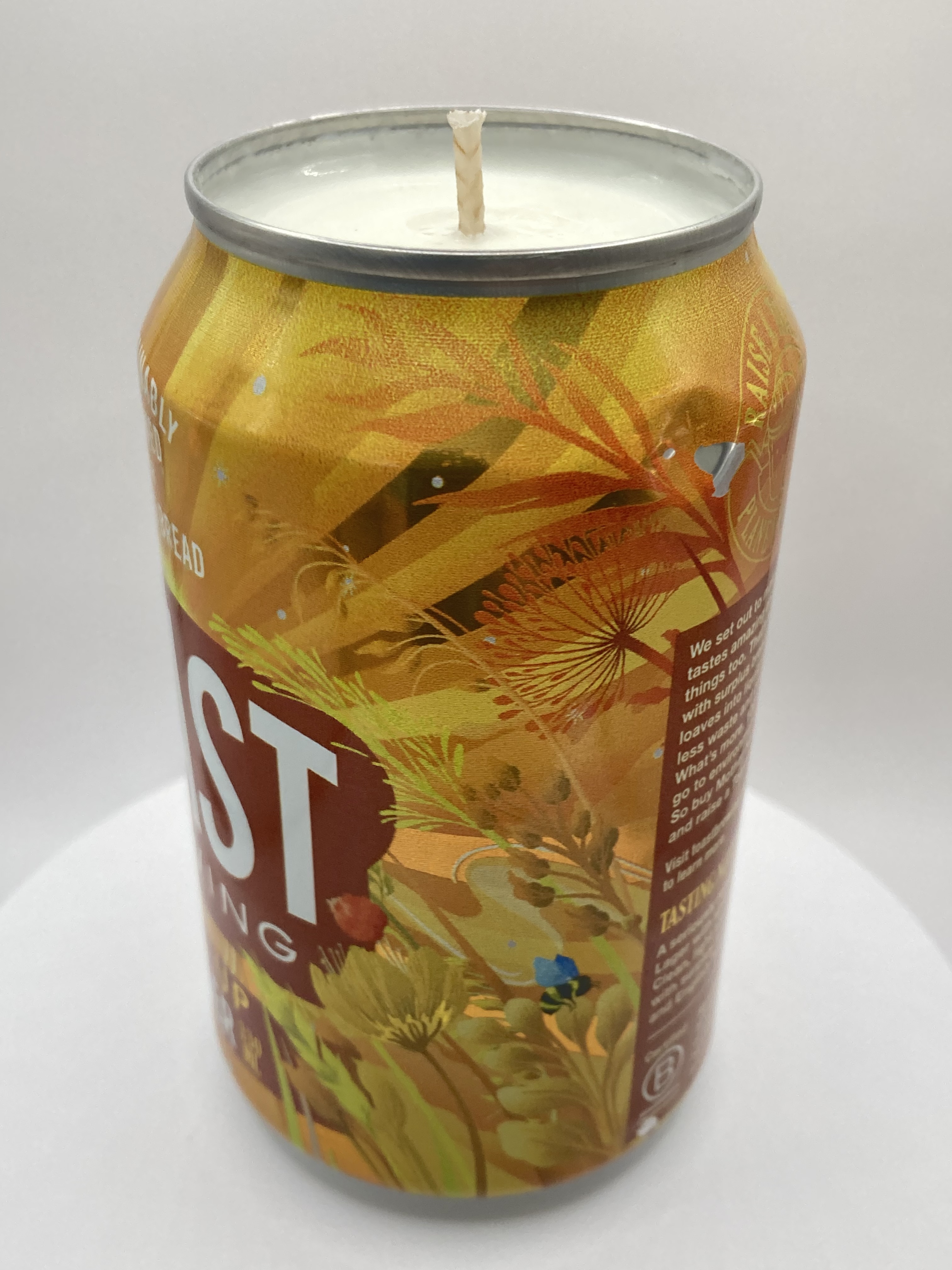 Limited Edition Toast Brewing Rise Up Can-dle - Hand Poured Vegan Soy Candle, Eco-Friendly, Ideal Christmas/Secret Santa Gift