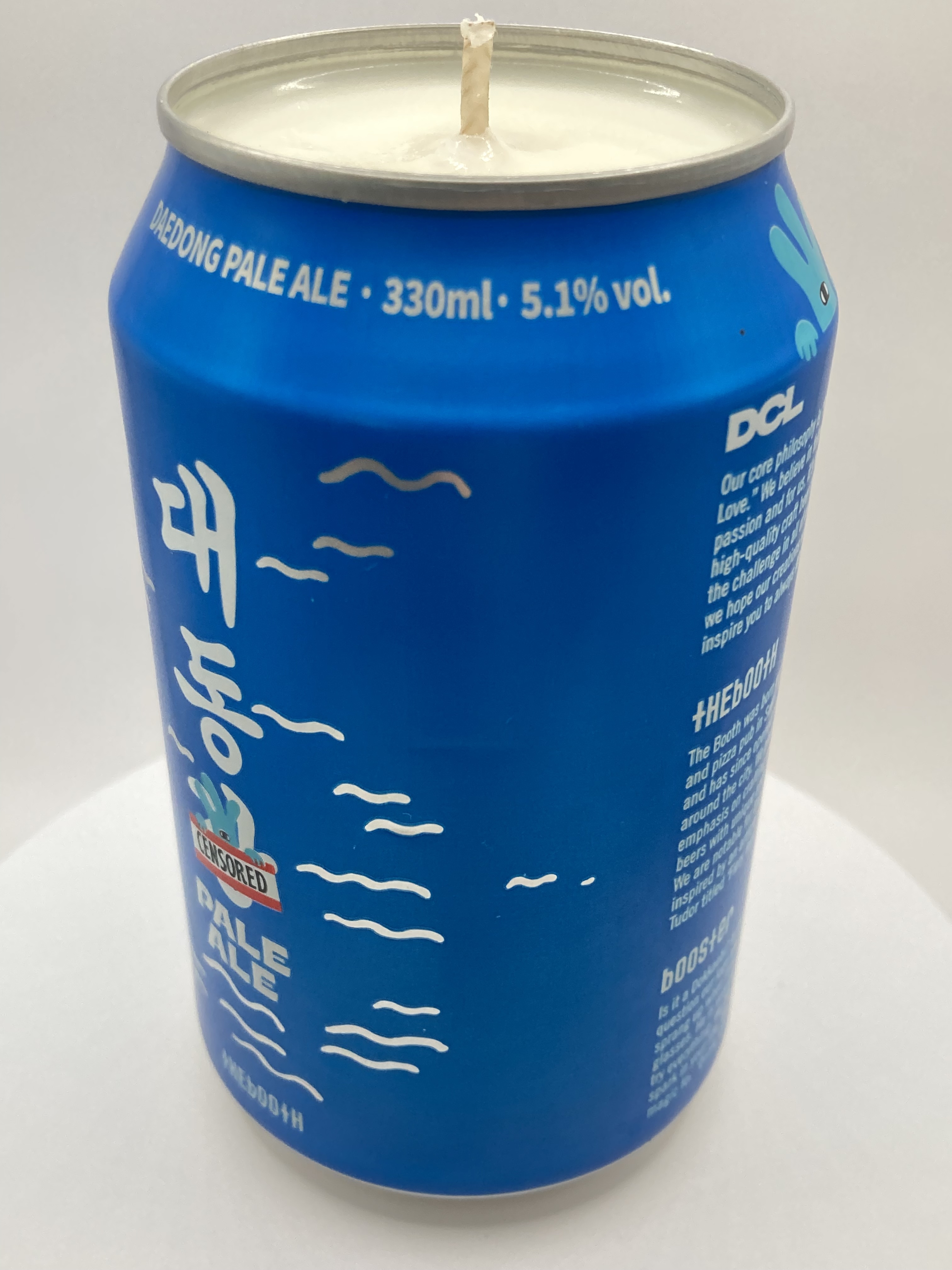 Limited Edition Daedong Pale Ale Can-dle - Hand Poured Vegan Soy Candle, Eco-Friendly, Ideal Christmas/Secret Santa Gift