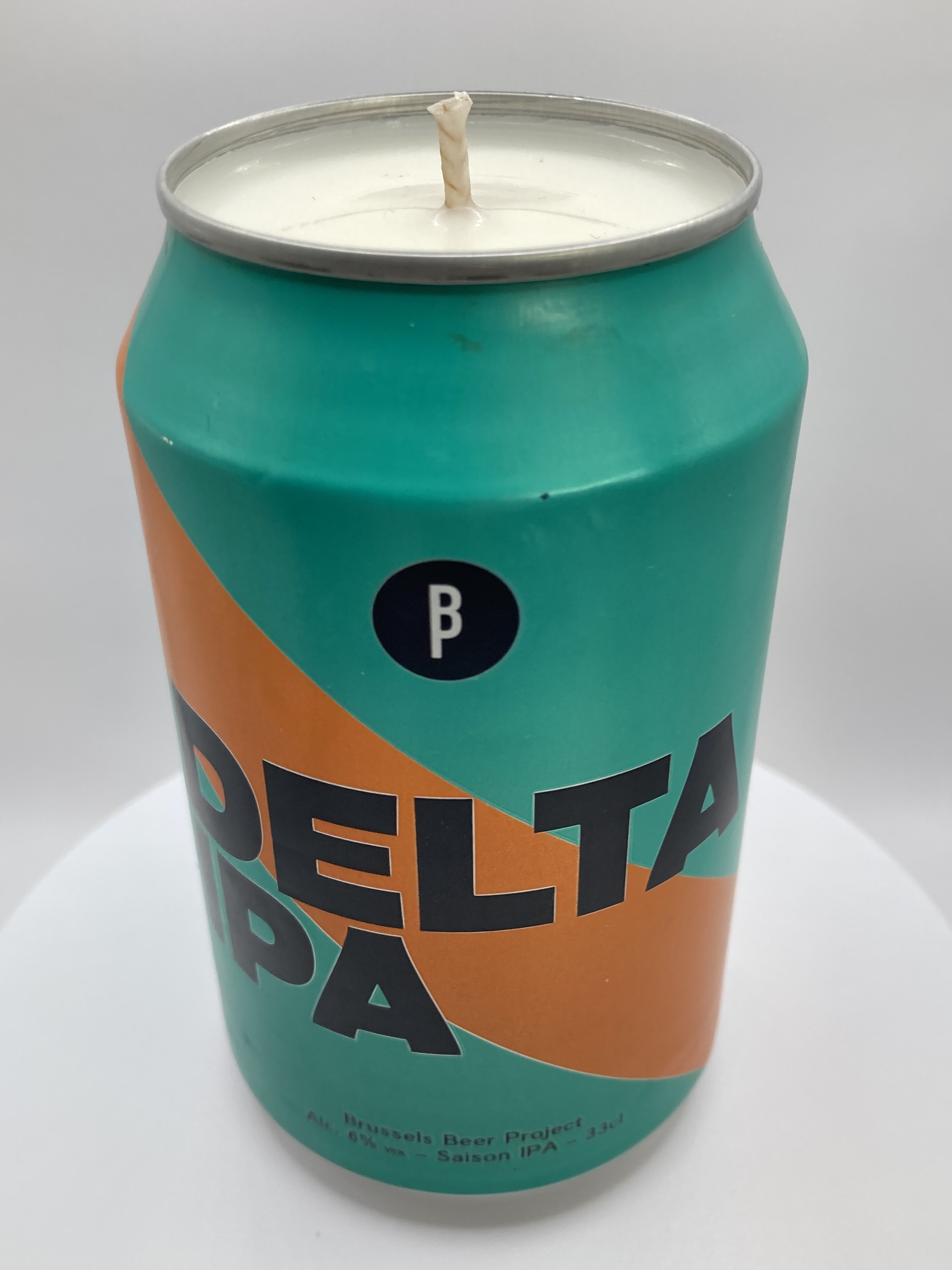 Limited Edition Brussels Beer Project Delta IPA Can-dle - Hand Poured Vegan Soy Candle, Eco-Friendly, Ideal Christmas/Secret Santa Gift