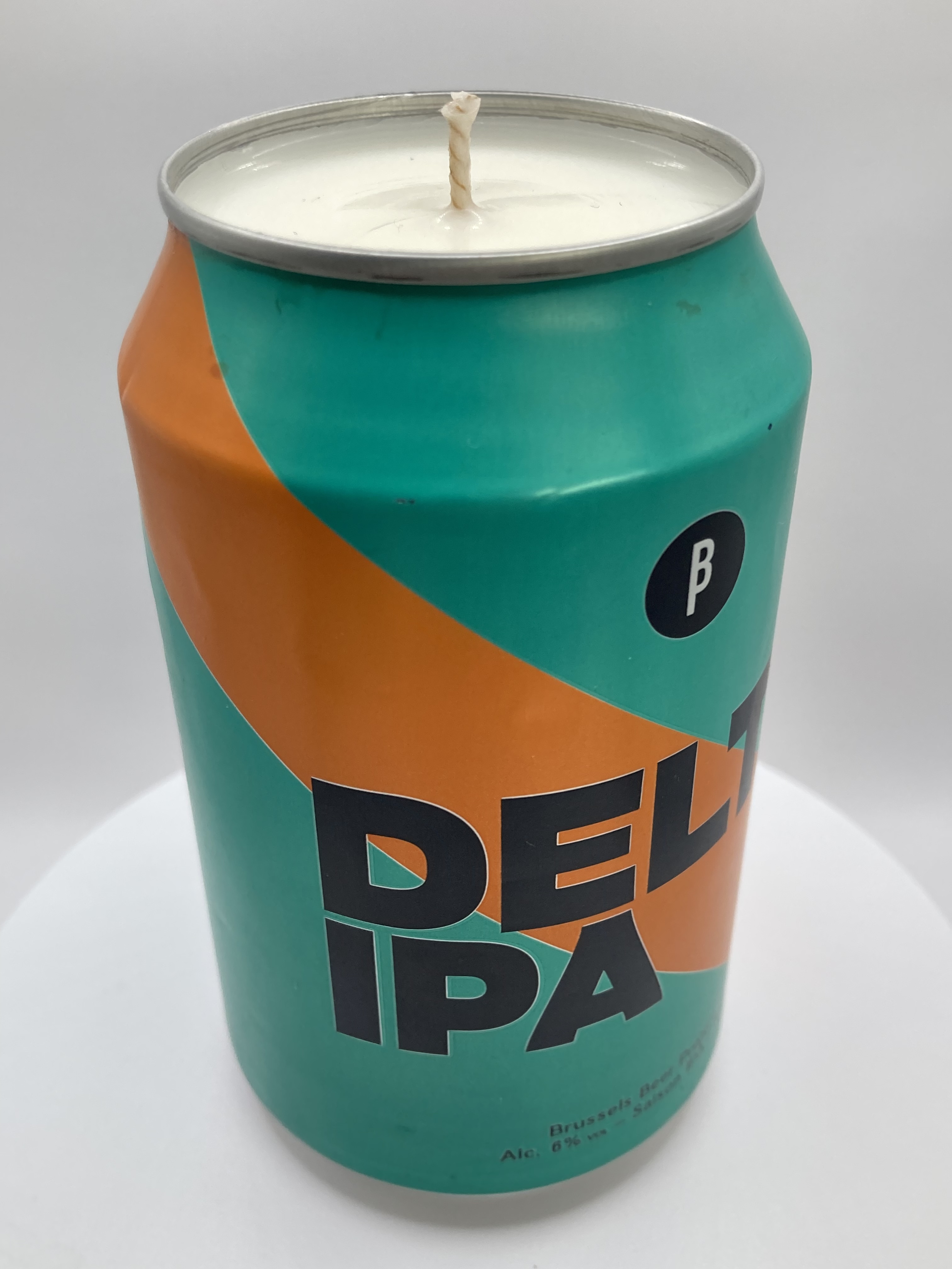 Limited Edition Brussels Beer Project Delta IPA Can-dle - Hand Poured Vegan Soy Candle, Eco-Friendly, Ideal Christmas/Secret Santa Gift