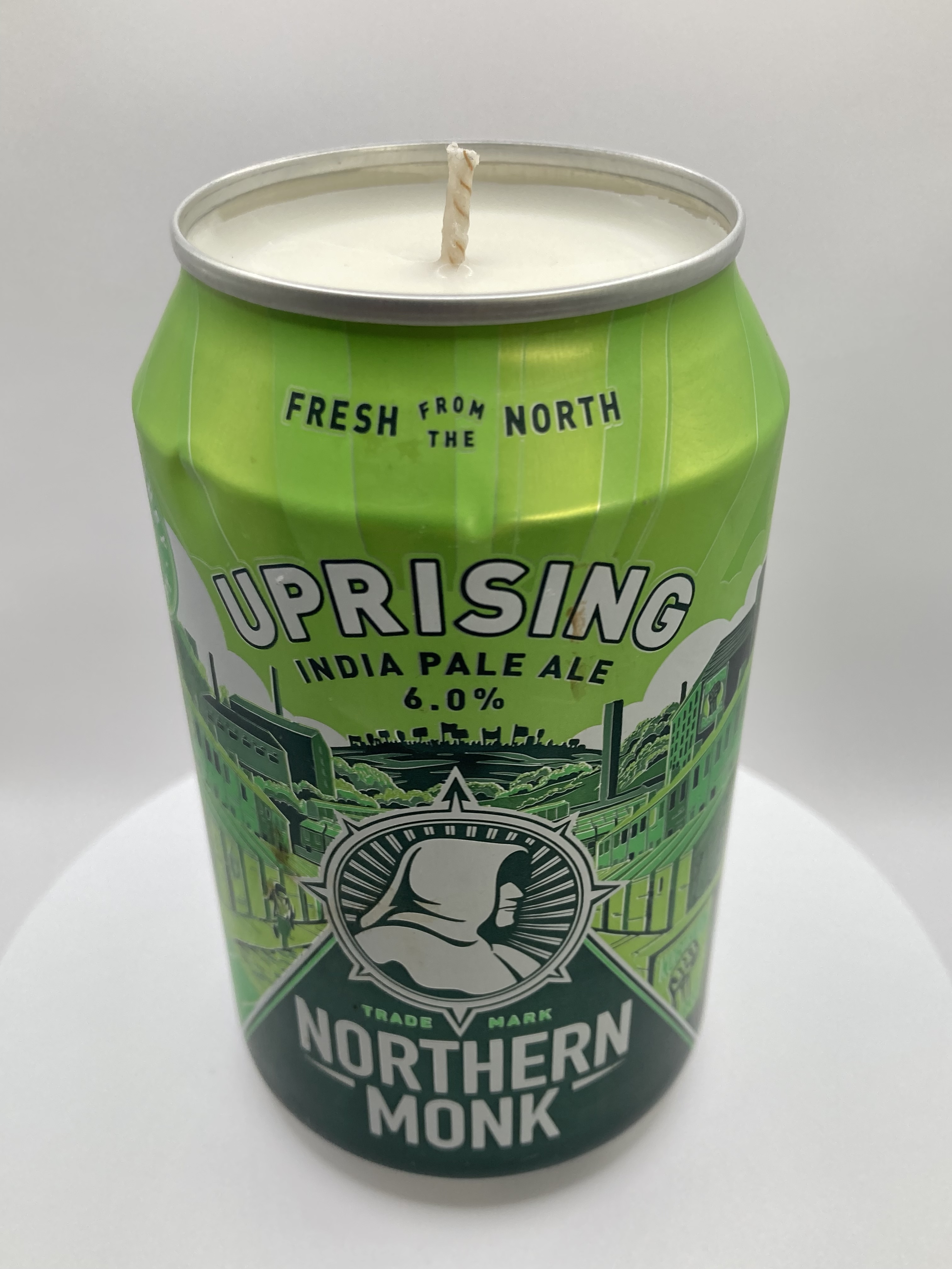 Northern Monk Uprising IPA – Hand Poured Vegan Soy Candle, Eco-Friendly, Perfect Gift for Beer Lovers & Christmas/Secret Santa