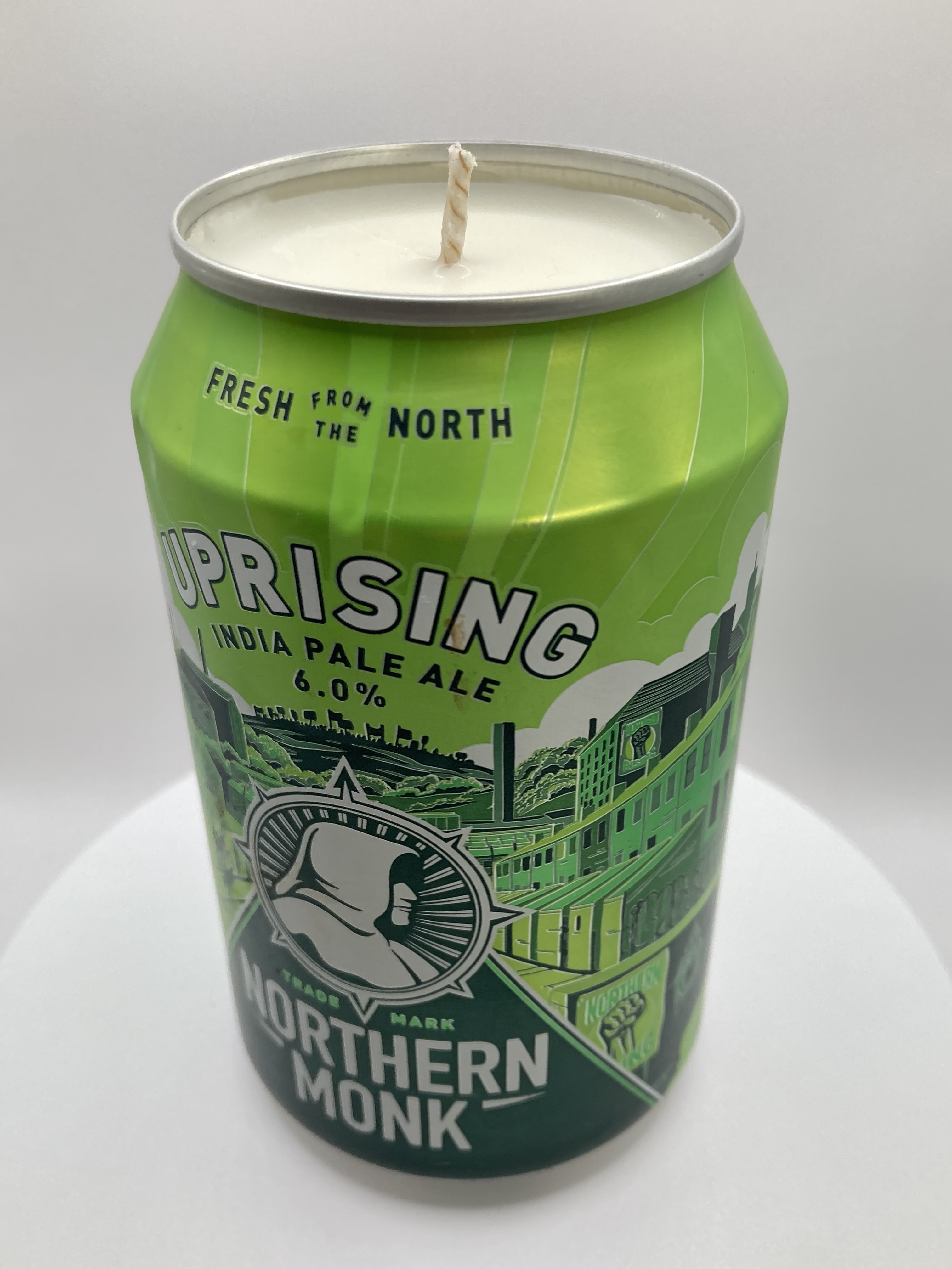 Northern Monk Uprising IPA – Hand Poured Vegan Soy Candle, Eco-Friendly, Perfect Gift for Beer Lovers & Christmas/Secret Santa