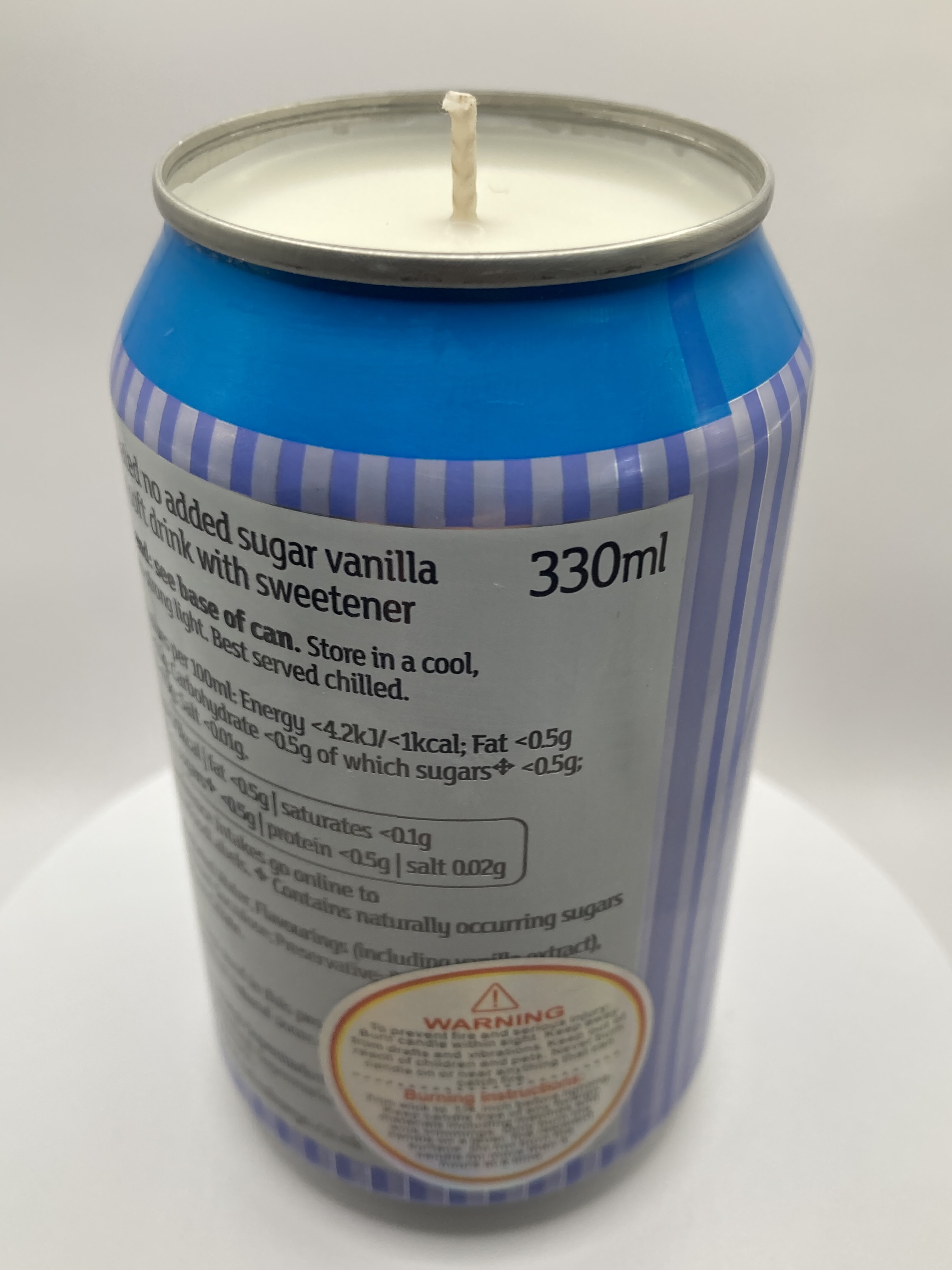 Sainsburys Cream Soda – Hand Poured Vegan Soy Candle, Eco-Friendly, Perfect Gift for Soda Lovers & Christmas/Secret Santa