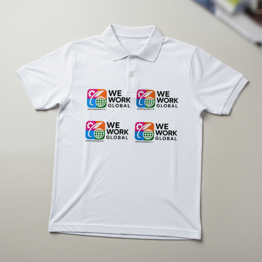 Customised DTF T-Shirt Printing - Half Sleeves