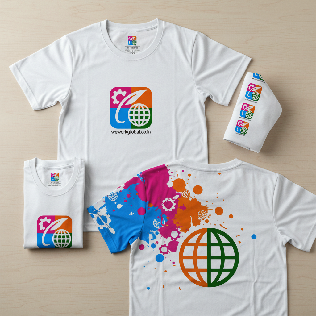 Customised Sublimation T-Shirt Printing - Half Sleeves