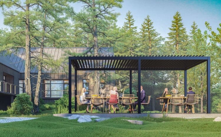 Pergola terasai (rank.vald.) 6x4