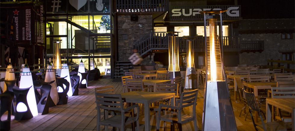 Dujinis šildytuvas Kaliente M (JUODAS)