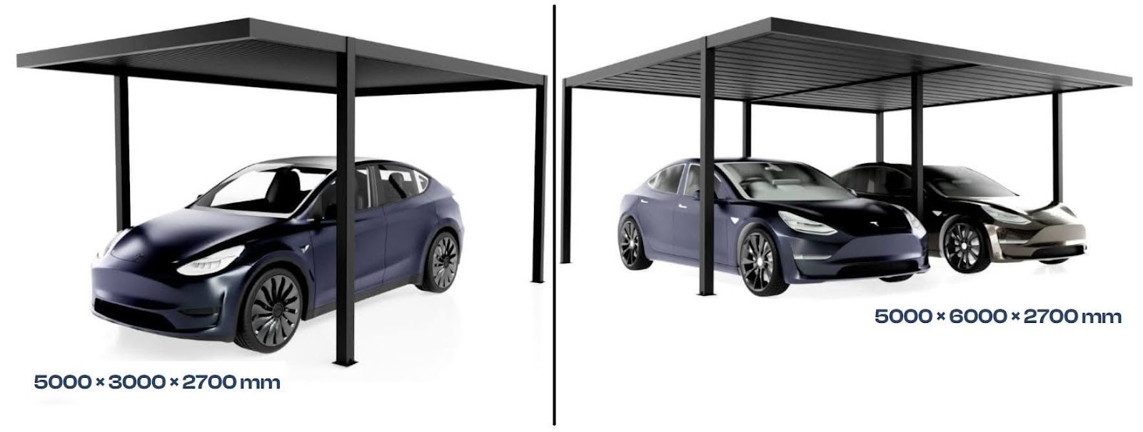 Stoginė automobiliui (aliuminis garažas)