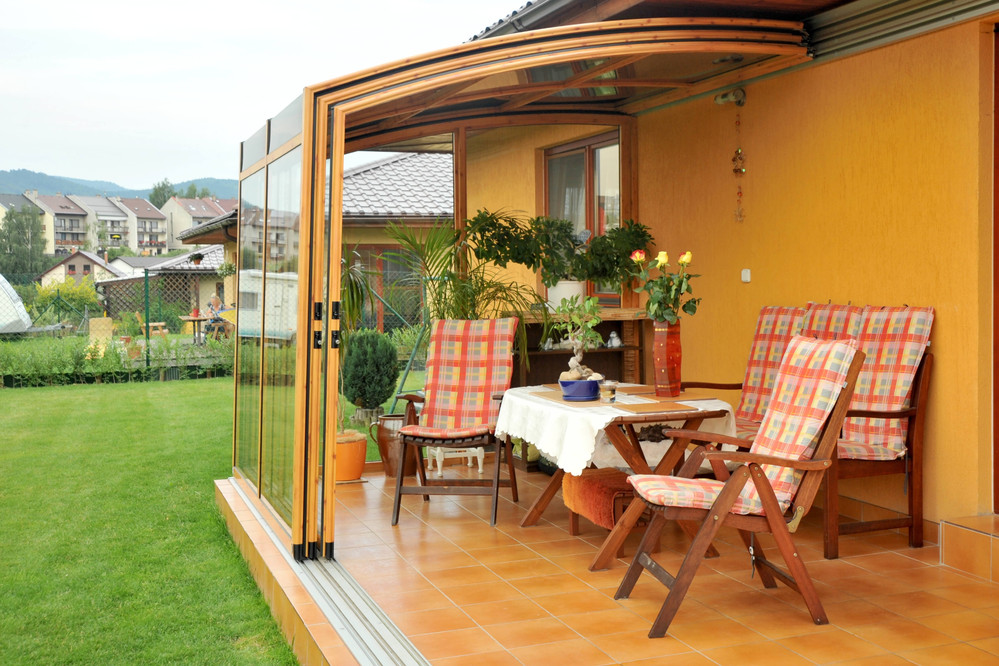 Stumdomas terasos stogas (Užsakoma prekė: projektai@aliuma.lt)