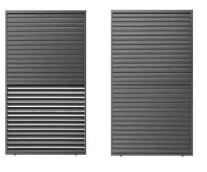 Universalios sienutės stoginėms (stumdomos ir vartomos lamelės) (UŽSAKOMA PREKĖ: projektai@aliuma.lt)