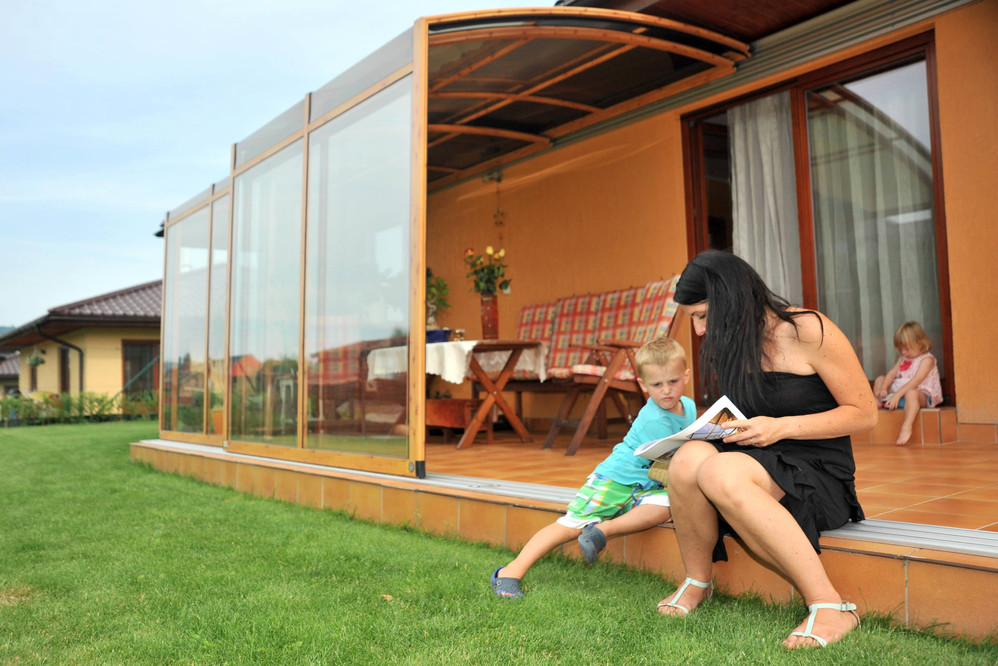 Stumdomas terasos stogas (Užsakoma prekė: projektai@aliuma.lt)