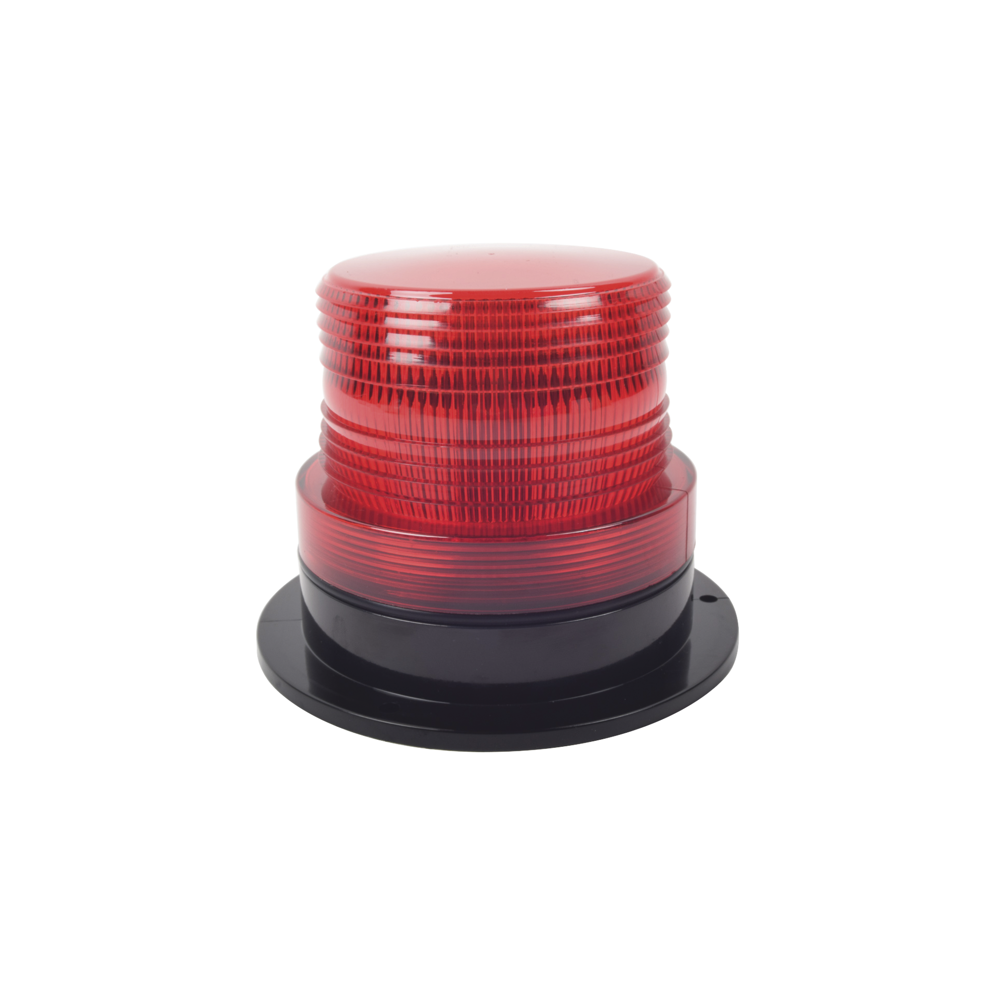 Burbuja Brillante de Larga Vida Śtil, con 8 LEDs Color Rojo, Domo Rojo