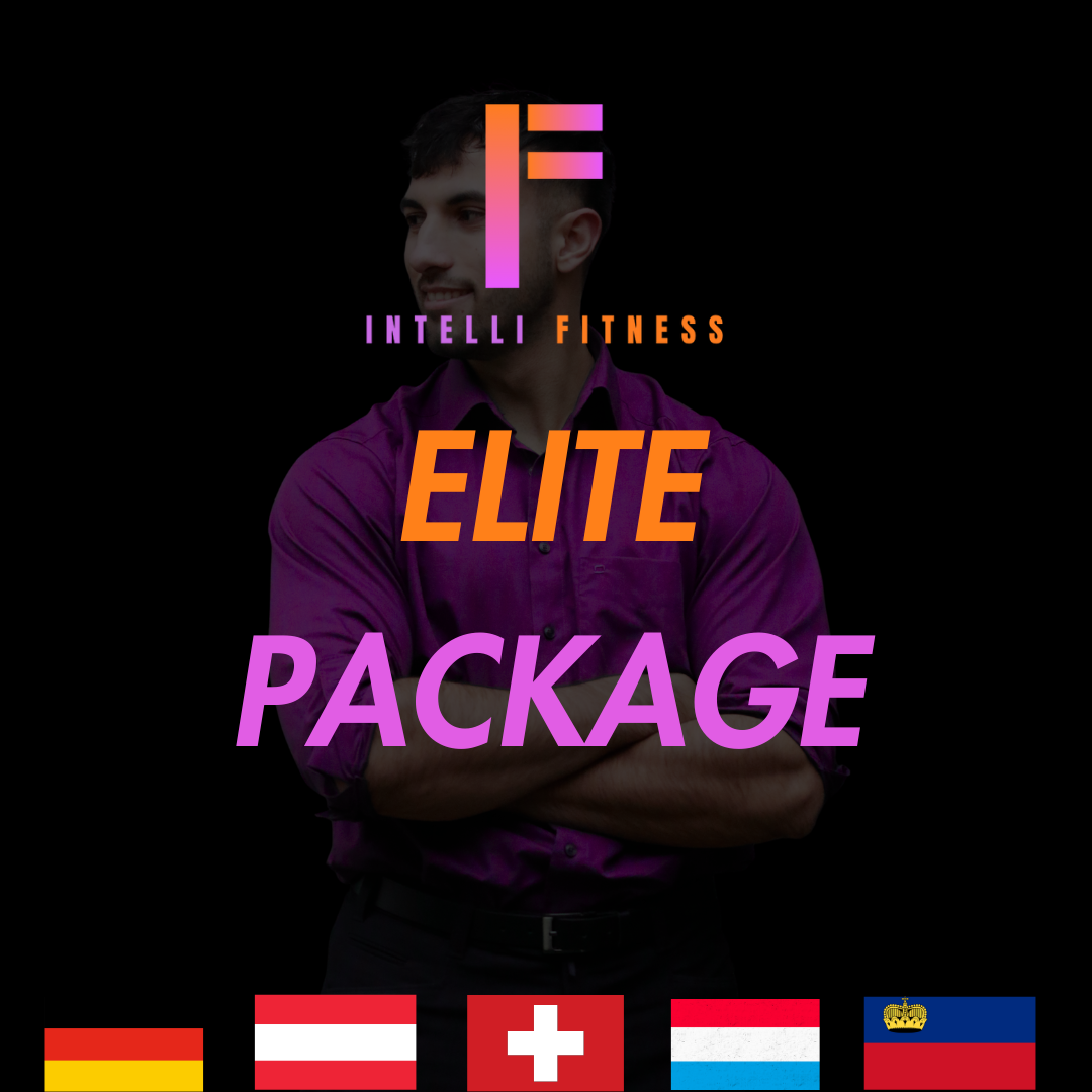 ELITE PACKAGE (Fitness, Ernährung, Gesundheit & psychische Hilfe)