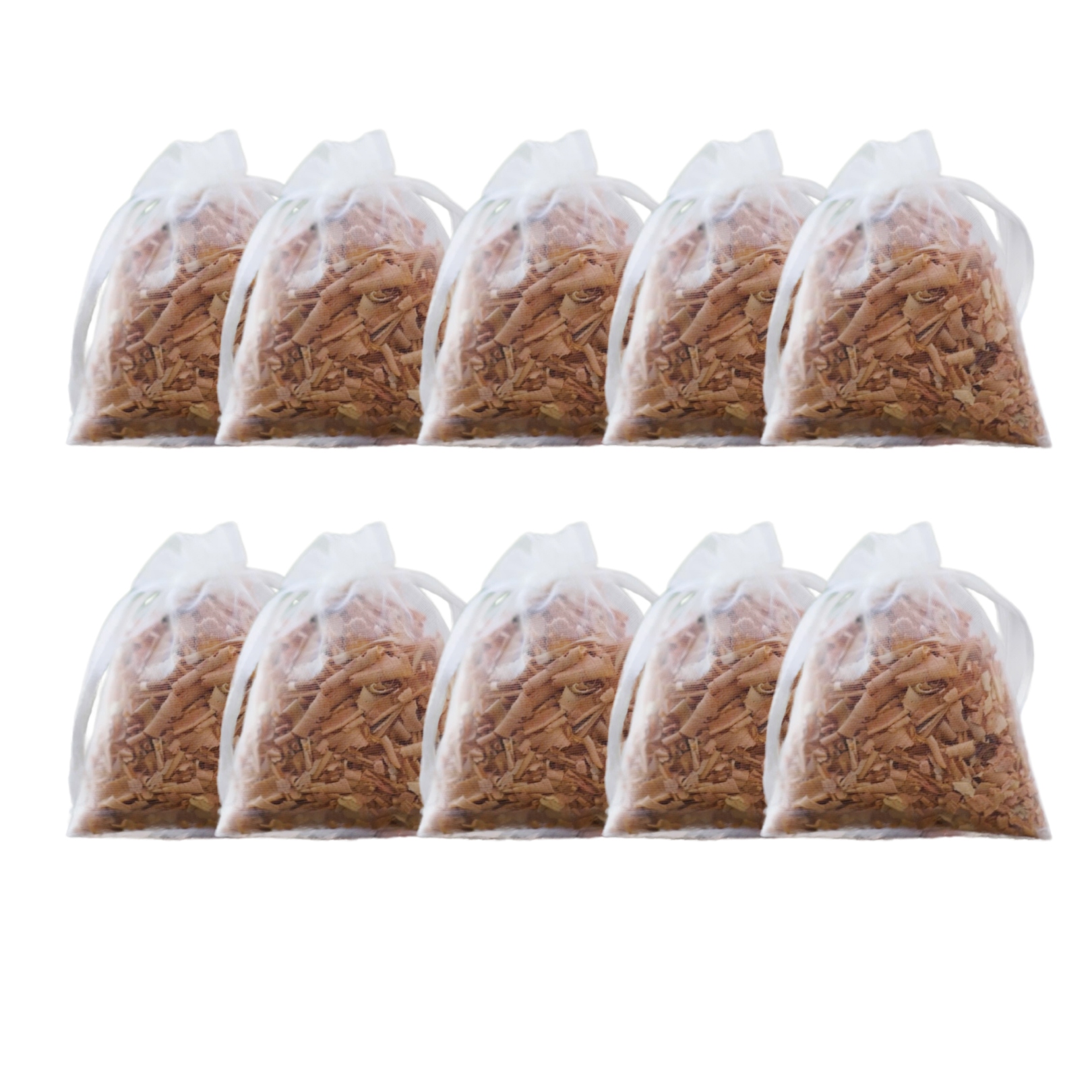 10 Sachets de copeaux de Cade 100% naturel