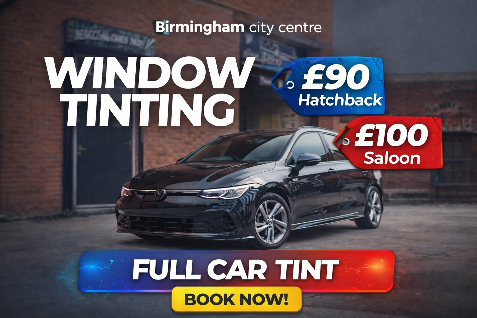Window Tinting Booking
