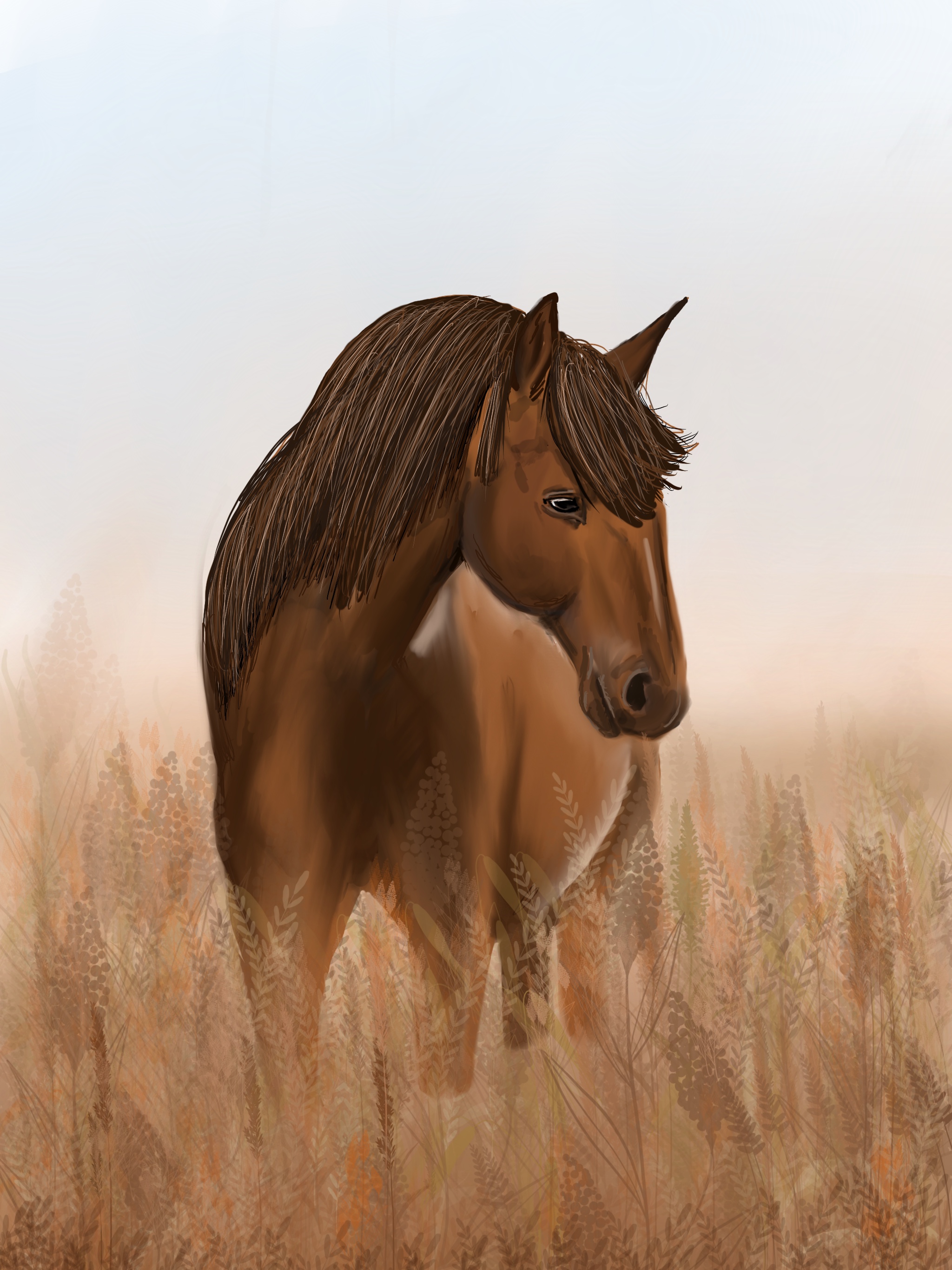 Tranquil horse